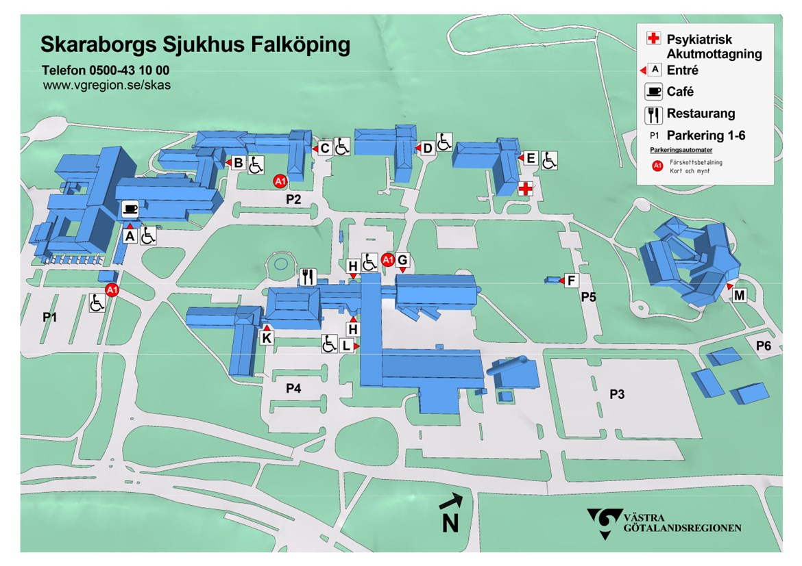 Karta och parkering - Skaraborgs Sjukhus