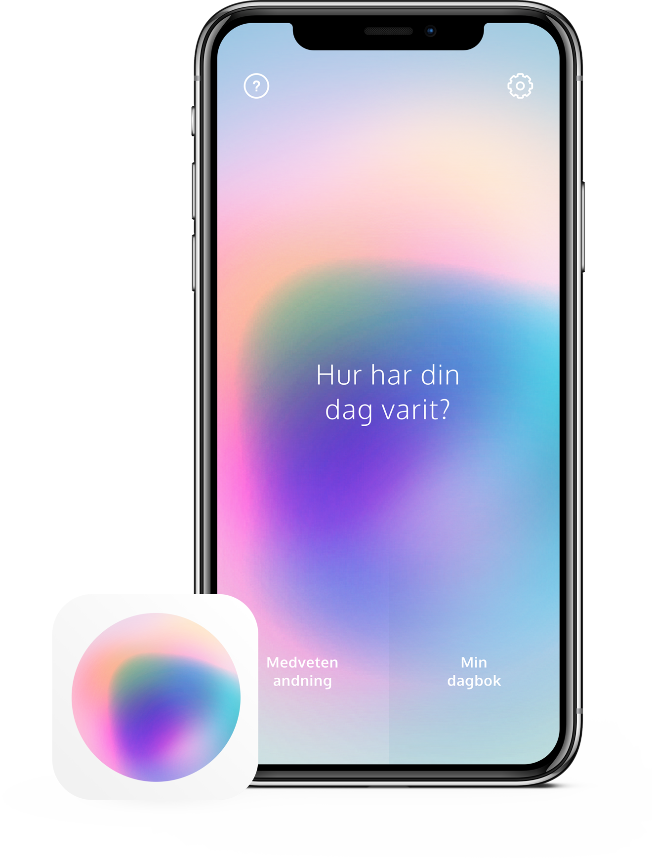 Bild på telefonapp.