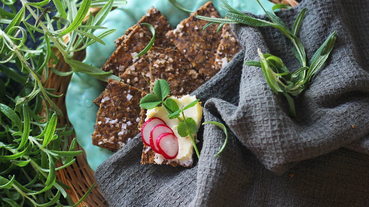 Knäckebröd på gråärta