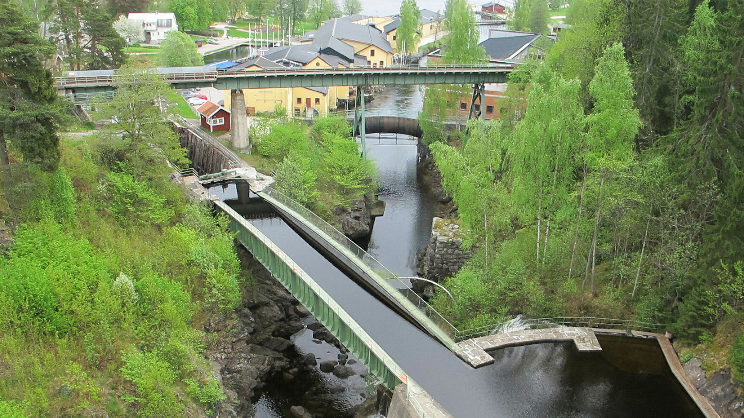 Akvedukten i Håverud. 