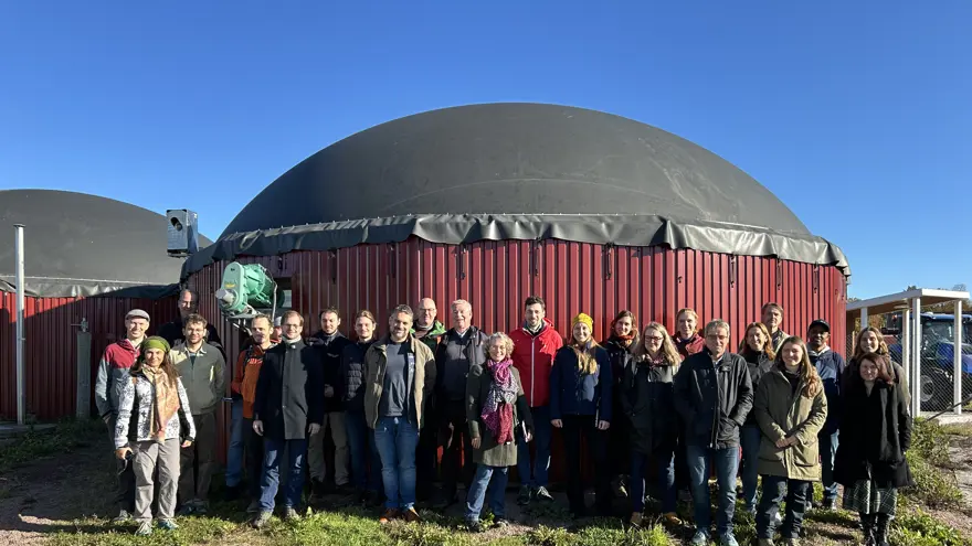 Gruppbild på projektdeltagare i Closecycle