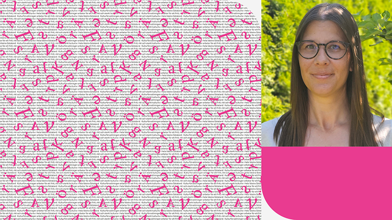 Porträttbild av Elin Wåhlström