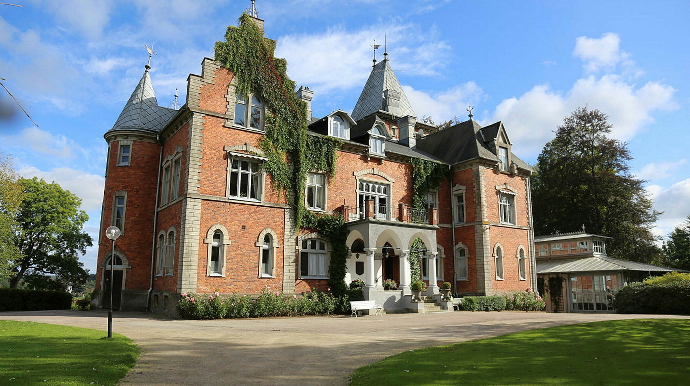 Thorskogs slott i Lilla Edets kommun.