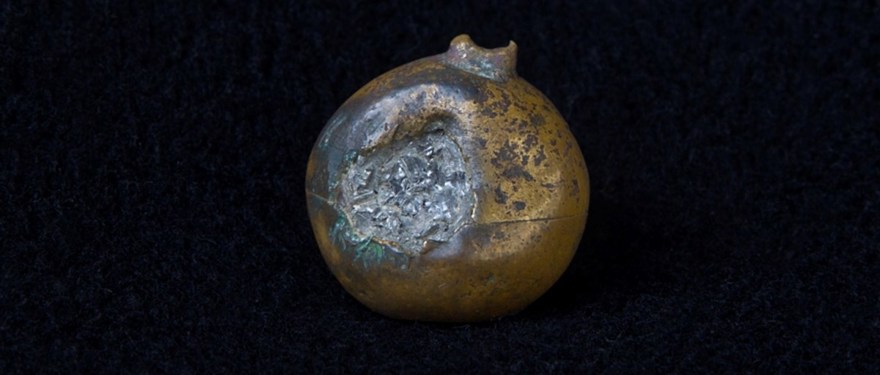 Kulknappen som sägs ha dödat Karl XII.