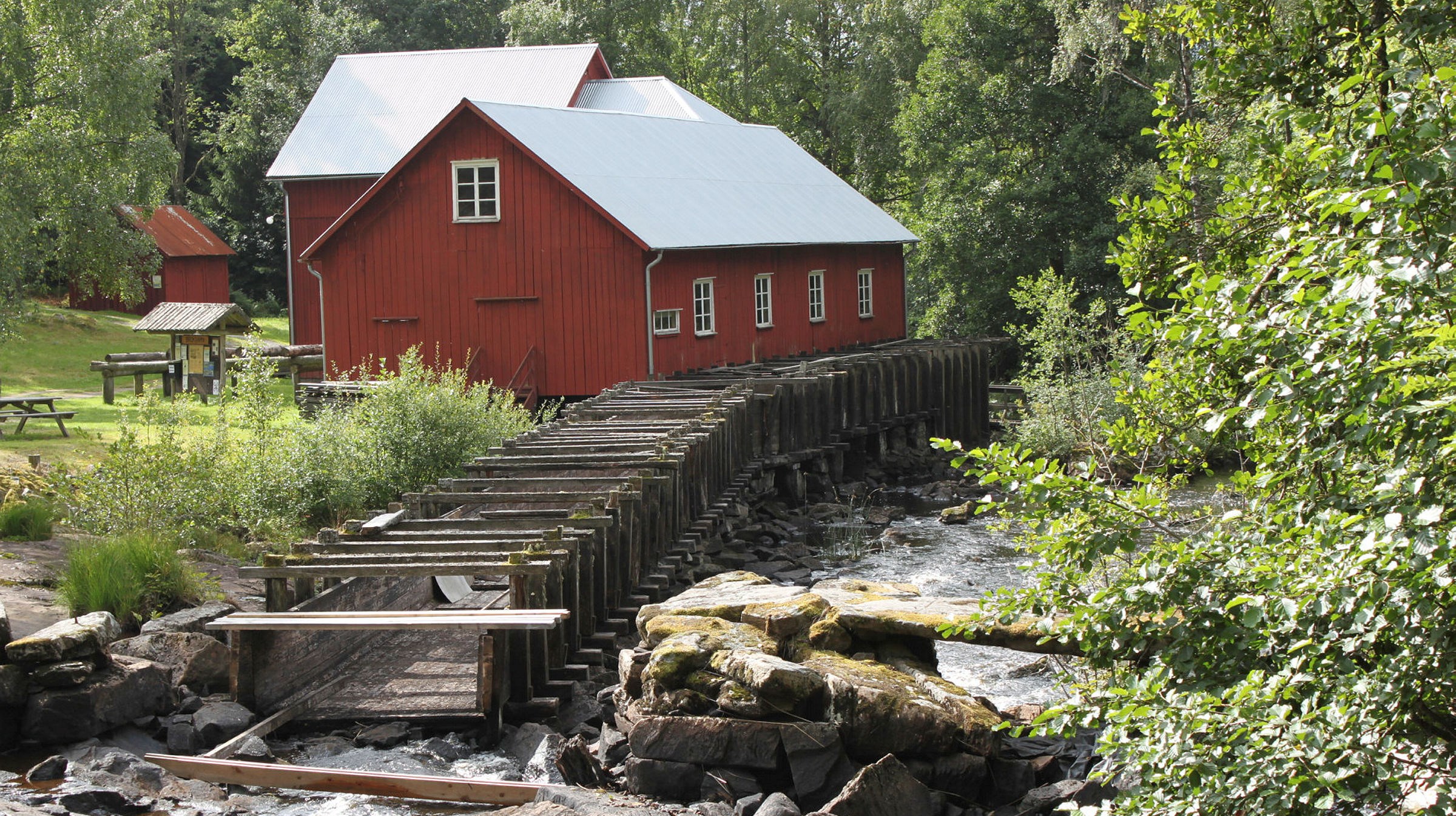 Brokvarn, Öxabäck socken. 