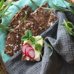 Knäckebröd på gråärt