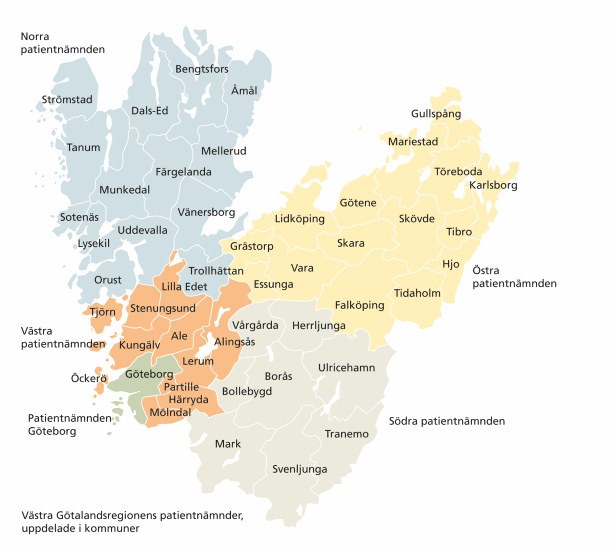 Patientnämnderna och uppdraget - Vårdgivarwebben Västra Götalandsregionen