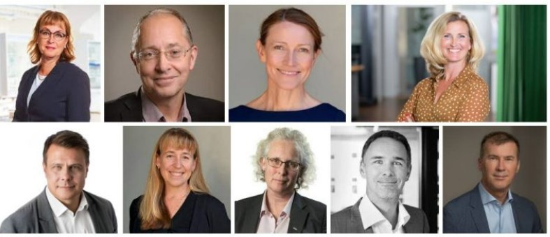 Porträttbild av styrgruppens medlemmar