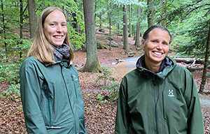 Linnea Larsson och Malin Odenhall