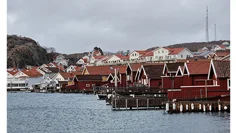 Vy över Hunnebostrand