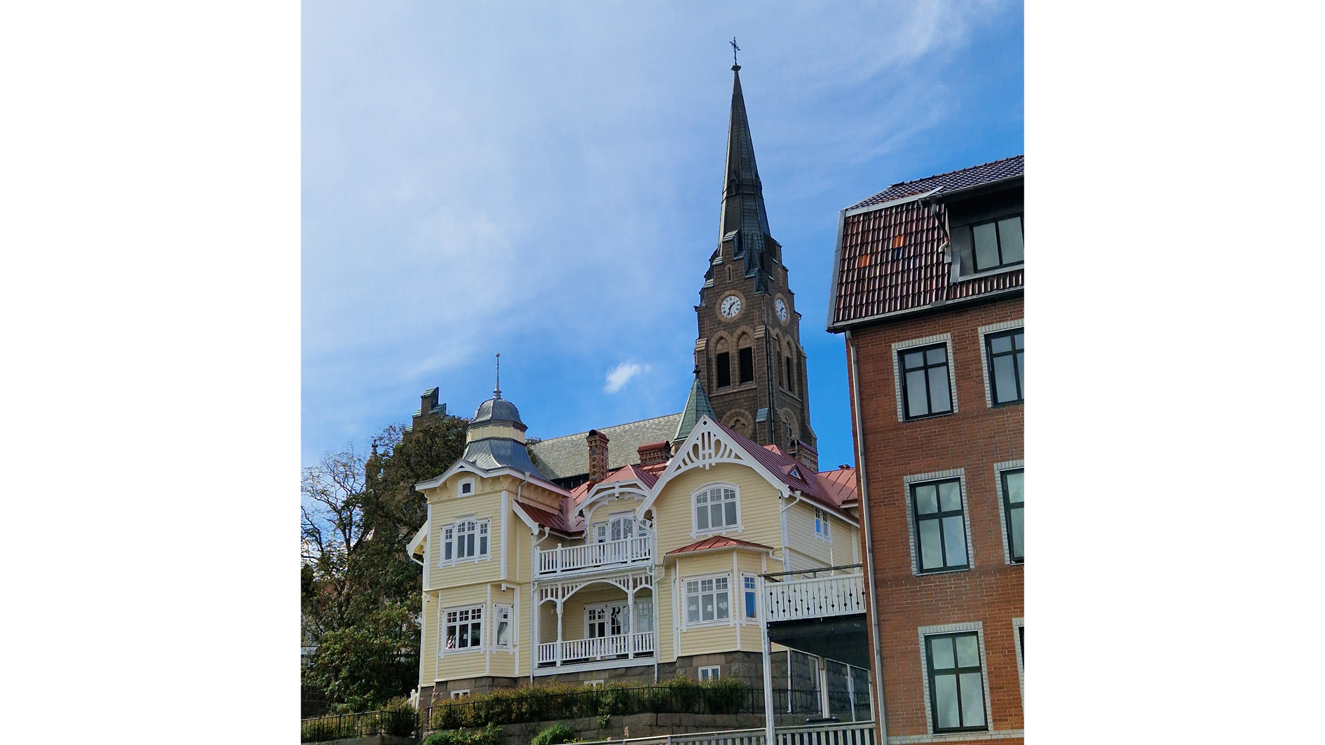Vy från Lysekil