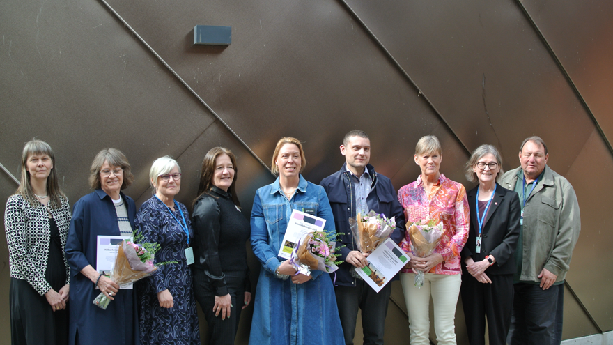 Gruppbild pristagare