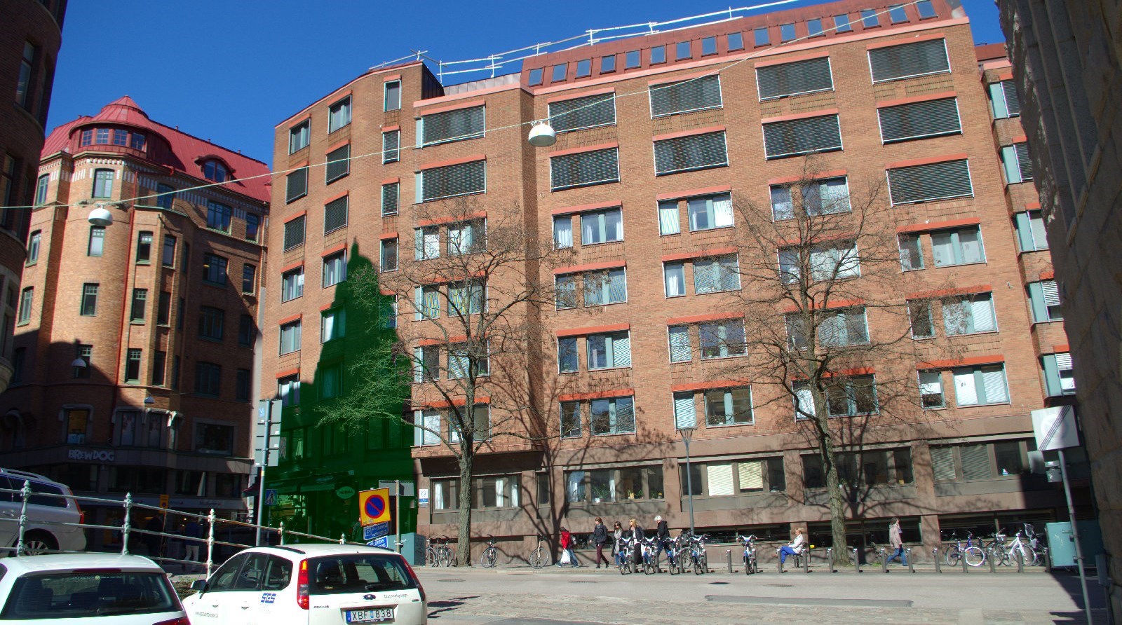 Photo - streetview of R&D Gotheburg and Södra Bohusläns office buildning 