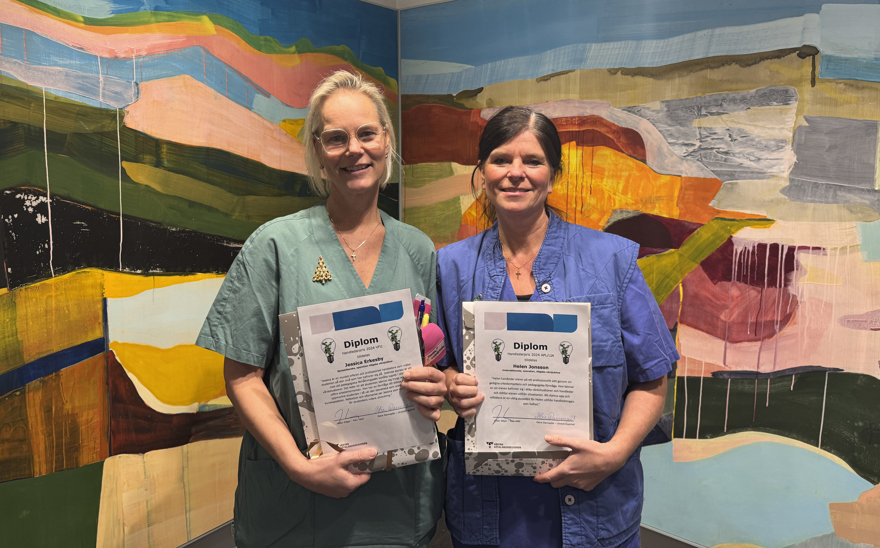 Jessica Erkesby och Helen Jonsson