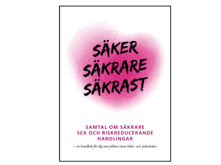Framsidan av handboken med texten säker säkrare säkrast