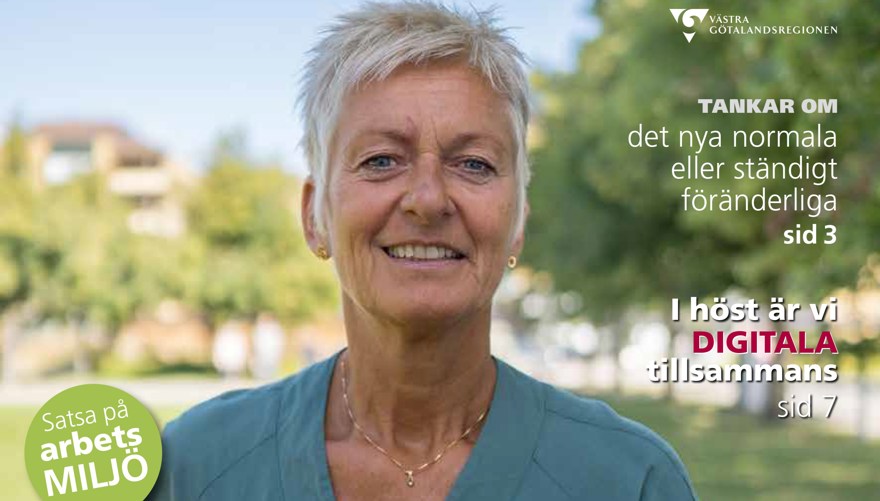 Omslagsbild kvinna Arbetslust nr 3 2020