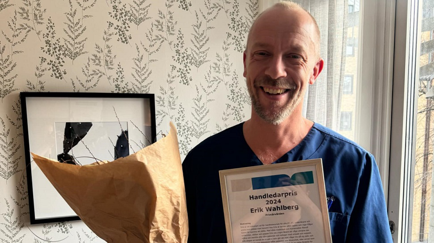 Erik Wahlberg, specialist i allmänmedicin på Vårdcentralen Läkarhuset i Göteborg