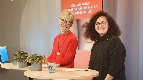 Annemarie Hultberg och Maral Babapour