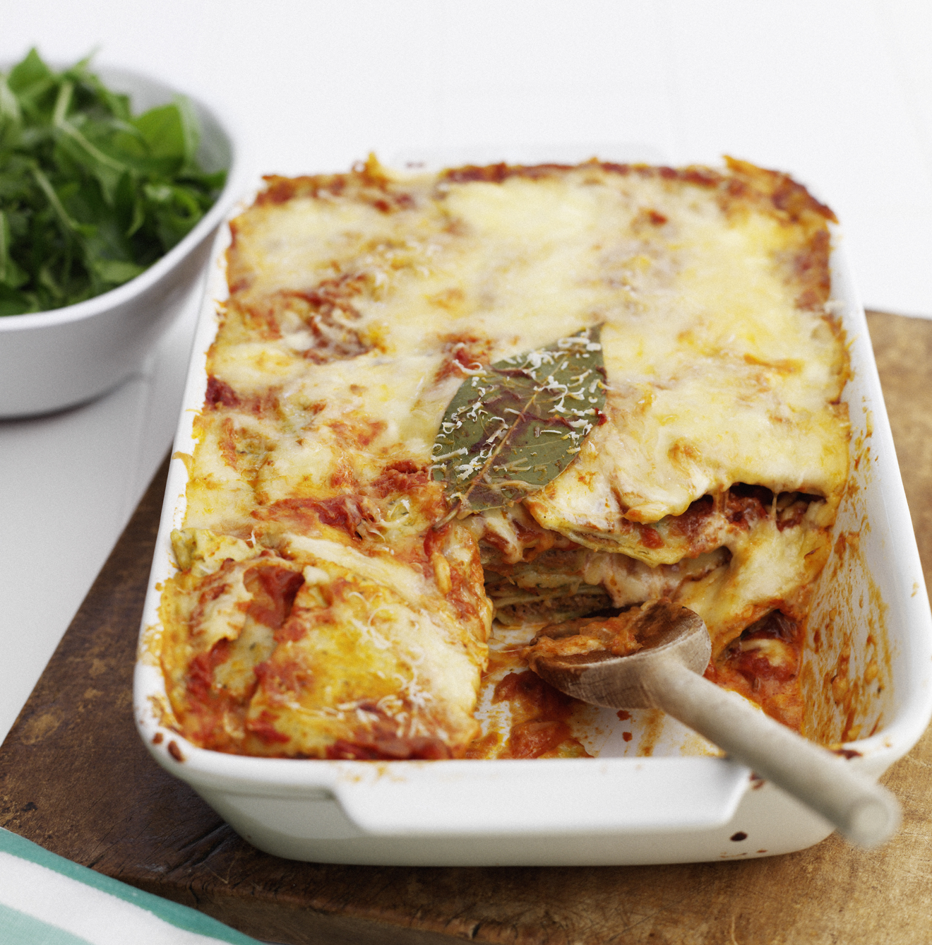 Rotfruktslasagne