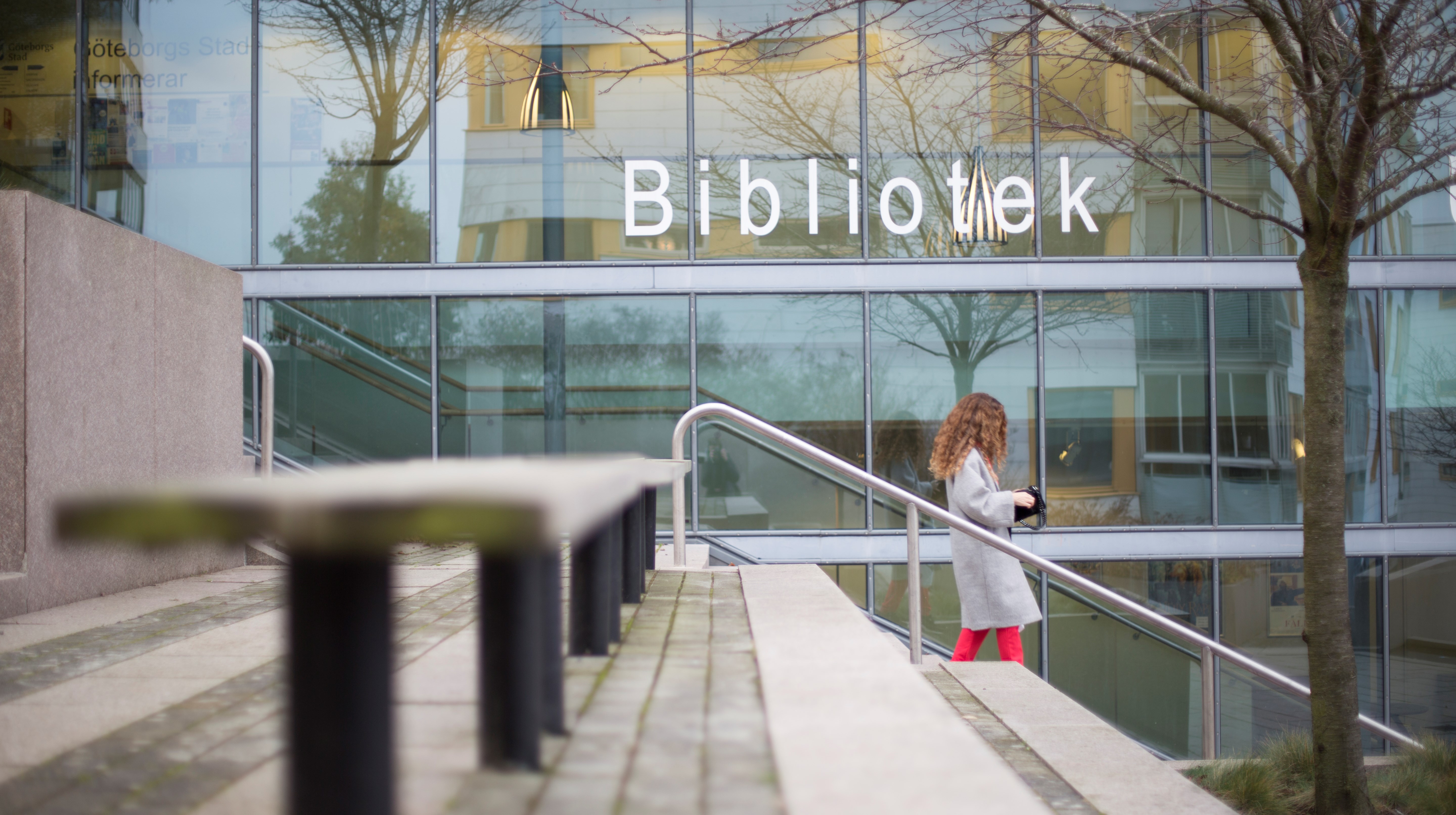 BIblioteksbyggnad i Torslanda