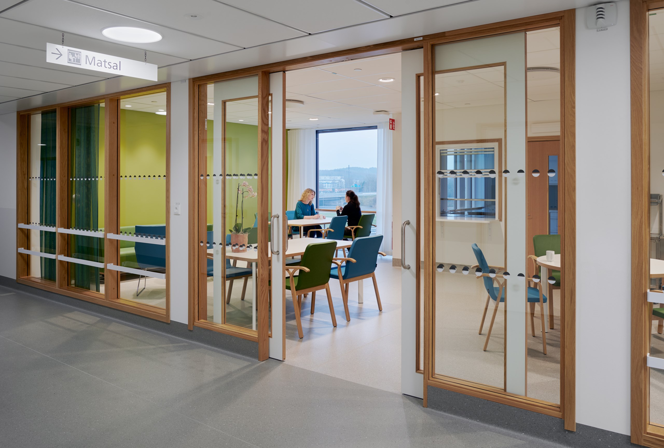 Patientmatsal på vårdavdelning