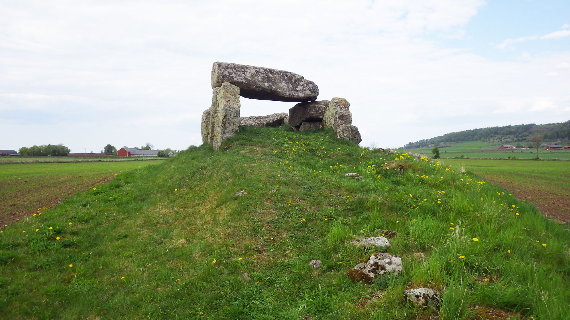 Gånggrift i Luttra, Falköpings kommun.