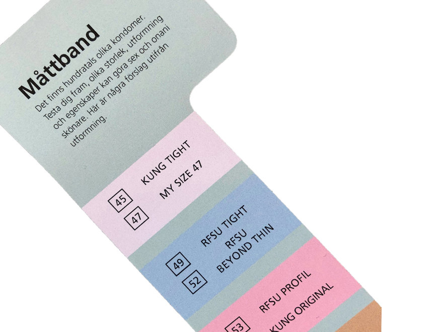 Foto kondommåttband