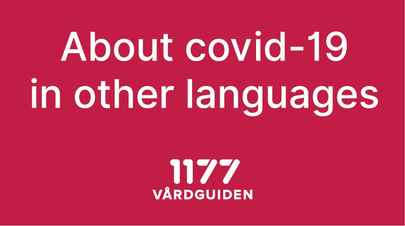 About covid-19 in other languages