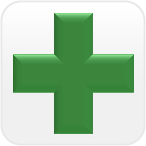 Ikon att använda i blocket vanliga system på intranätet för systemet Gröna korset.