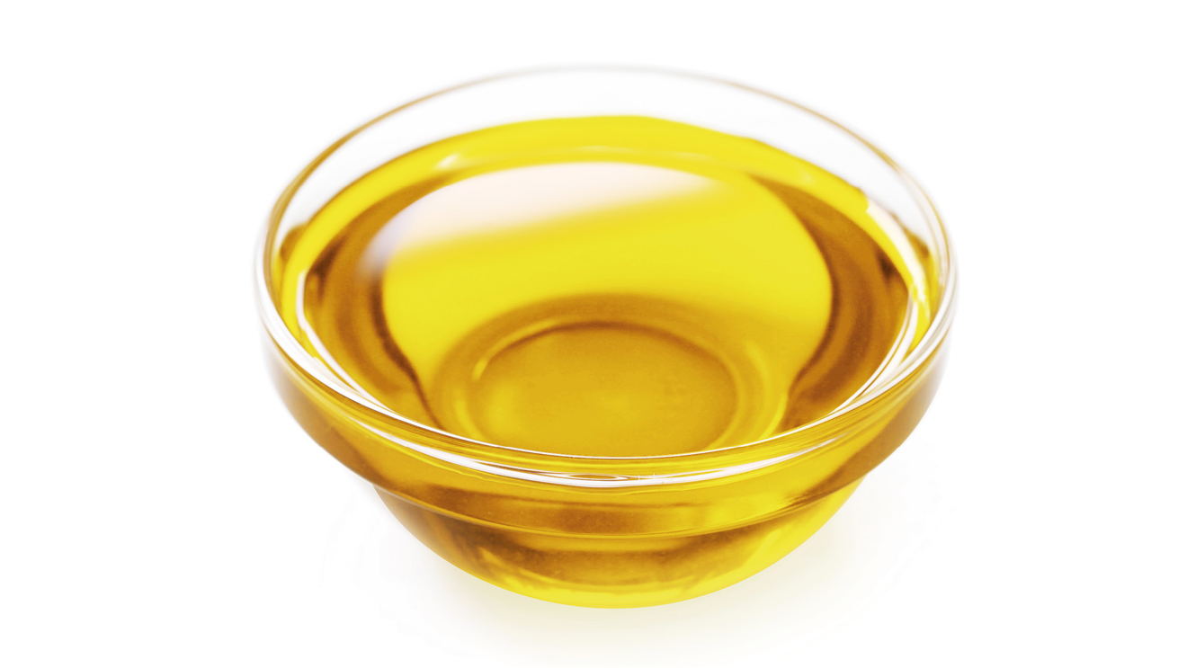 En skål med olja