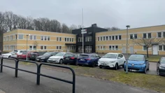 Exteriör på barn- och ungdomspsykiatriska mottagningen i Kungälv