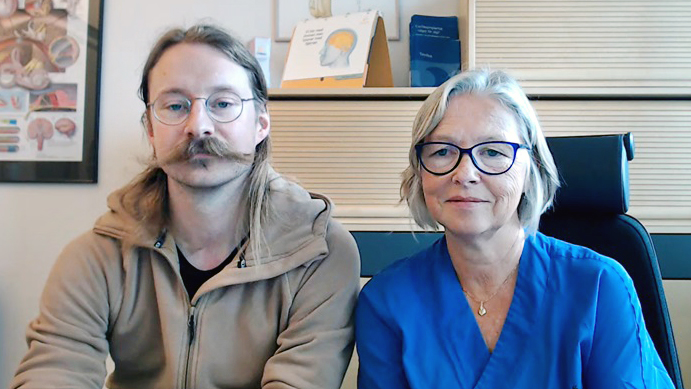 Petter Pettersson och Maria Olovsson.