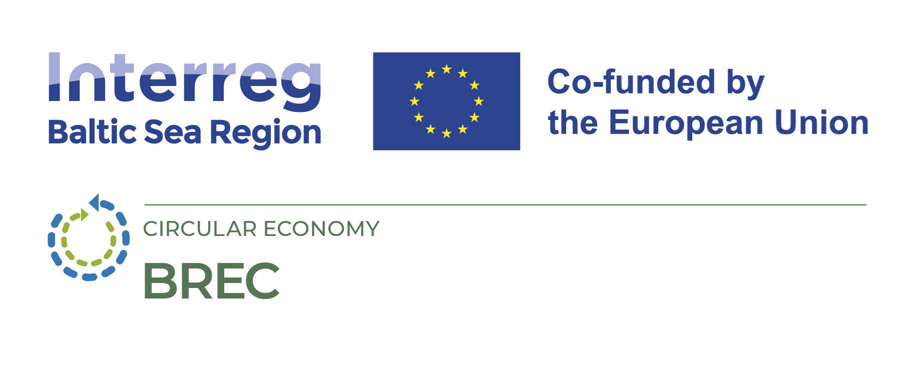 Logotype för projektet BREC Interreg Baltic Sea Region