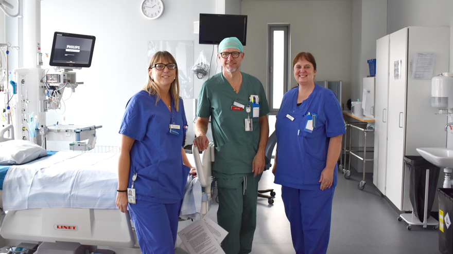 Marie-Louise Forsberg, Richard Zätterman och Anki Erson