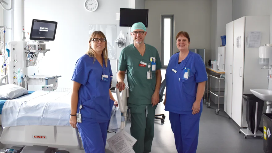 Marie-Louise Forsberg, Richard Zätterman och Anki Erson
