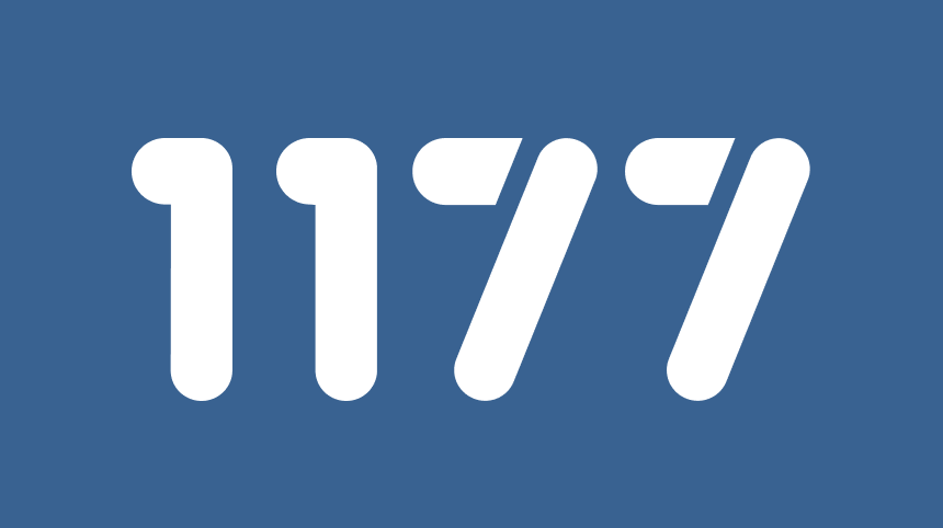 Logotyp för 1177 vårdpersonal