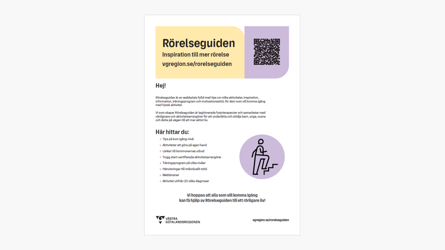 Informationsbladet om Rörelseguiden.