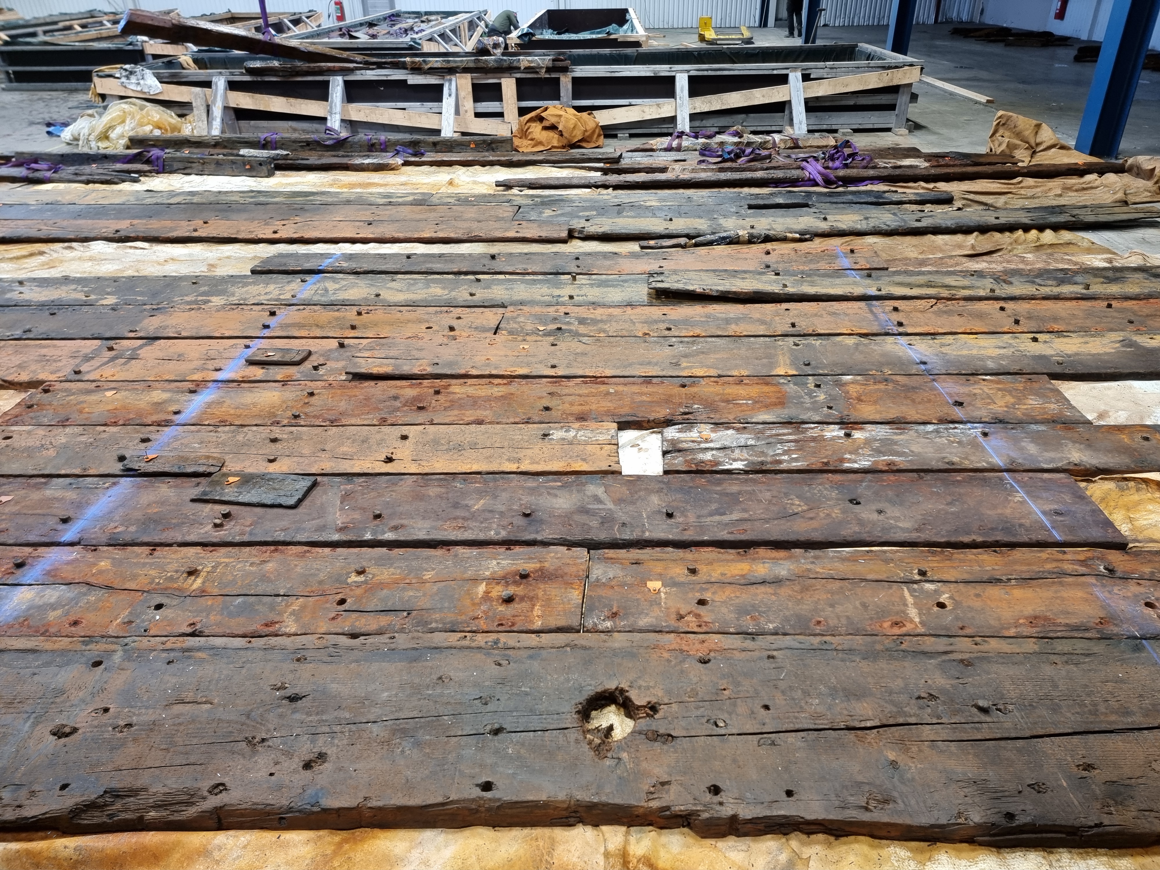 brädor från medeltida vrak