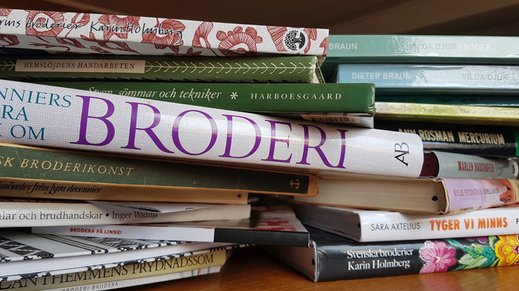 böcker som handlar om broderi