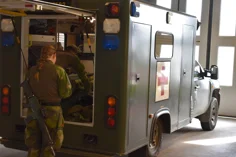militär ambulans