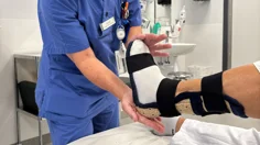 Bilden visar ortos som ger stöd för fot