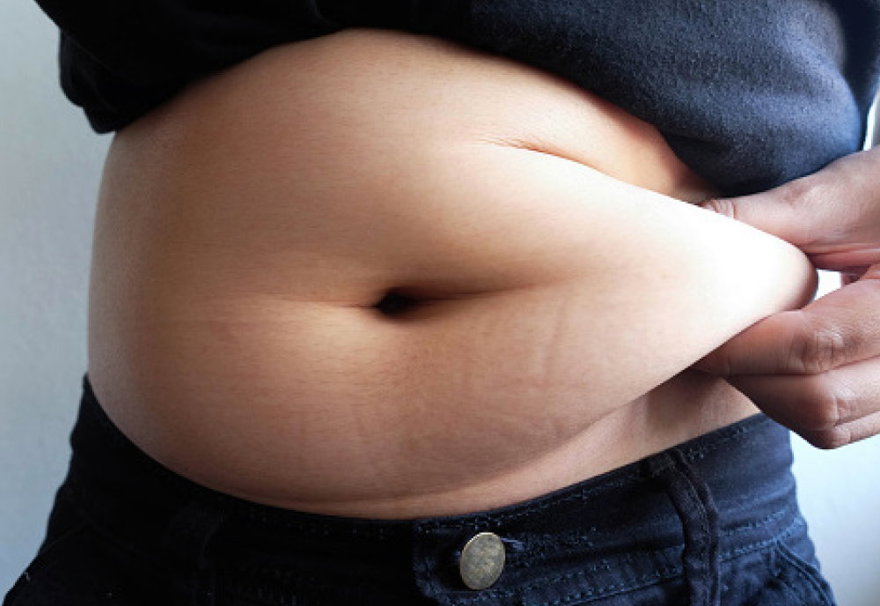 exempel bild som negativt porträtterar en kropp baserad på dess storlek